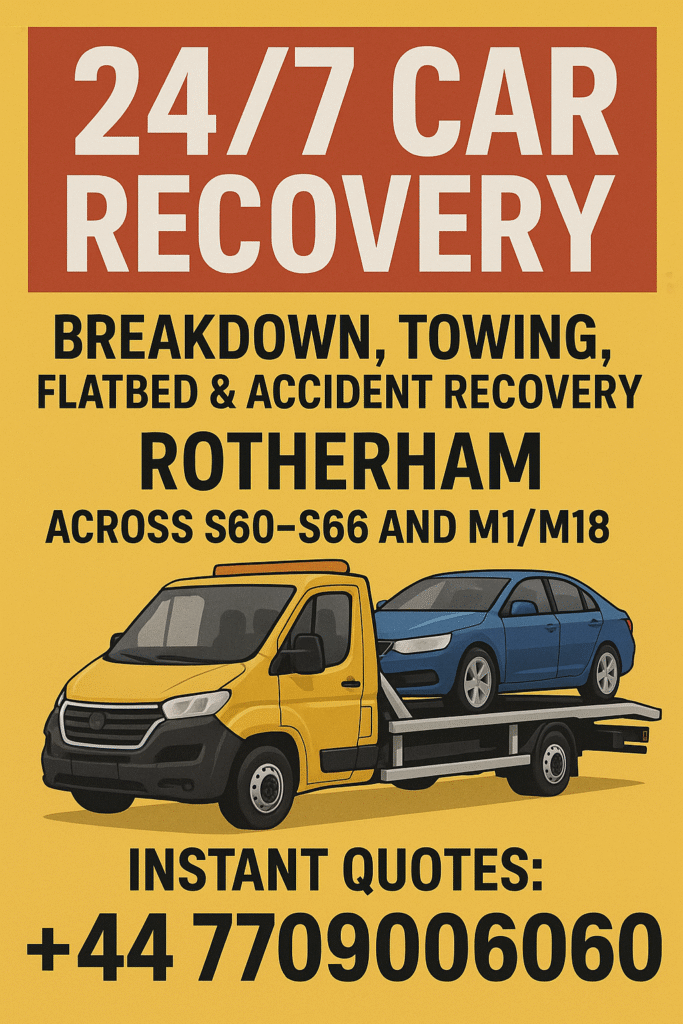 Car recovery Rotherham